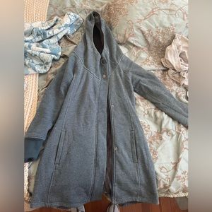 Teal / turquoise The North Face jacket / coat